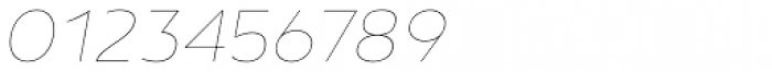Noyh R Thin Italic Font OTHER CHARS