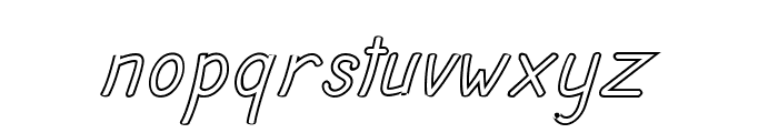 NocturnOutline Font LOWERCASE