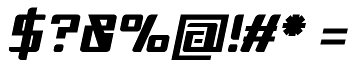 Noggle-BoldItalic Font OTHER CHARS