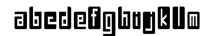 Noggle-CondensedRegular Font LOWERCASE