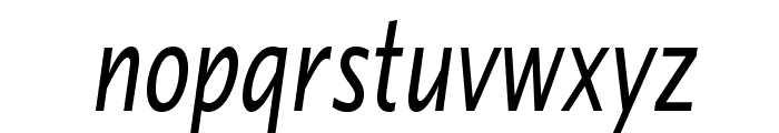 Nomeris-CondensedRegular Font LOWERCASE