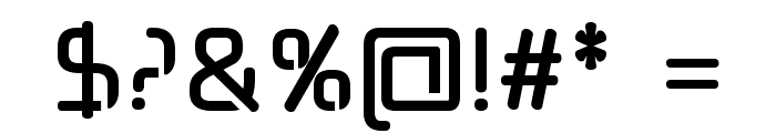 Nook-ExpandedBold Font OTHER CHARS