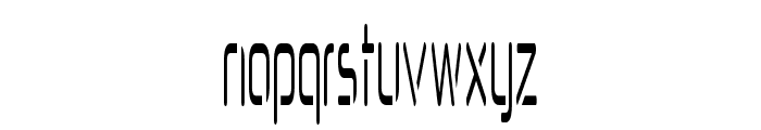 Nook-ExtracondensedRegular Font LOWERCASE