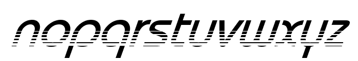 NorthShoreItalic Font LOWERCASE