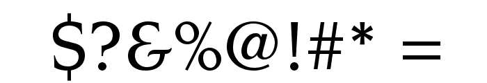 NovareseStd-MediumItalic Font OTHER CHARS