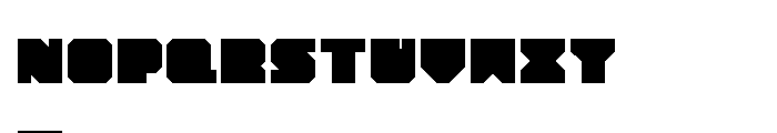 Novum Extra Bold Font UPPERCASE
