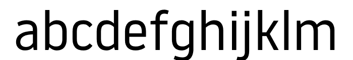 Noway Regular Font LOWERCASE