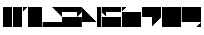 NON Asymetrica Font OTHER CHARS