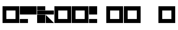NON Asymetrica Font OTHER CHARS