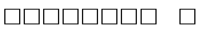 NON Componenets Font OTHER CHARS