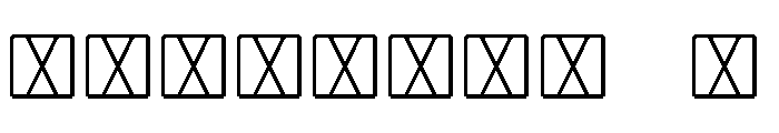 NON Dit Dah Font OTHER CHARS