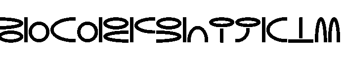 NON Elliptical120 FONT