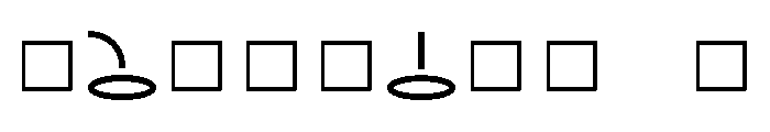 NON Elliptical80 Font OTHER CHARS