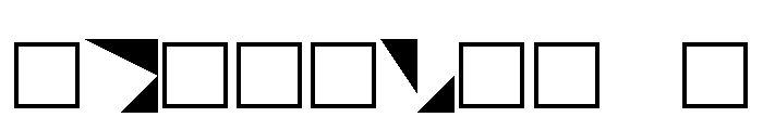 NON Facet Font OTHER CHARS