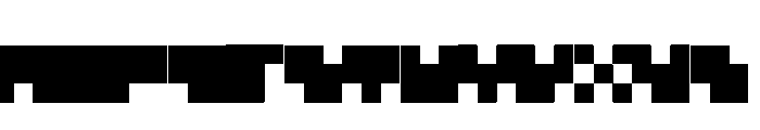 NON Field Font UPPERCASE