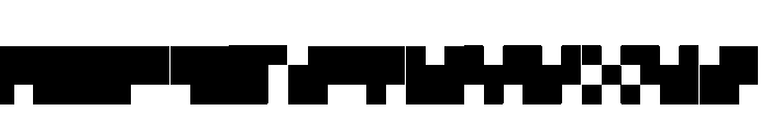 NON Field Font LOWERCASE
