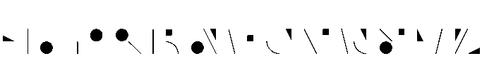 NON Form&Line Font UPPERCASE