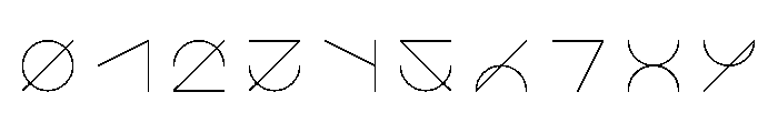NON Fractional20 Font OTHER CHARS