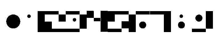 NON Offsets Font OTHER CHARS