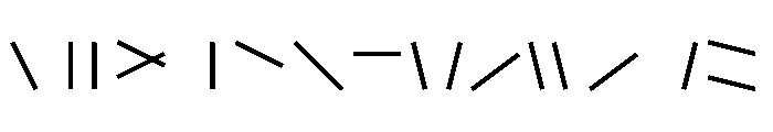 NON OverlappingLines2 Font LOWERCASE