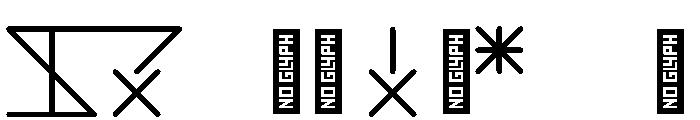 NON Reiteration30 Font OTHER CHARS