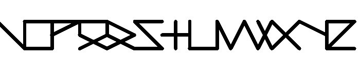 NON Reiteration60 Font UPPERCASE