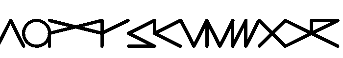 NON Reiteration60 Font LOWERCASE