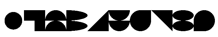 NON Shapes Font OTHER CHARS