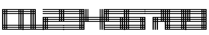 NON Strokes35 Font OTHER CHARS