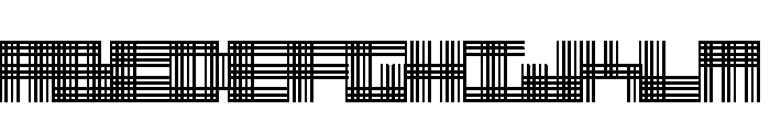 NON Strokes35 Font UPPERCASE