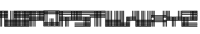 NON Strokes35 Font UPPERCASE