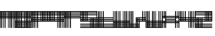 NON Strokes35 Font LOWERCASE