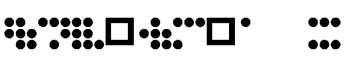 NON Trichotomy3 Font OTHER CHARS