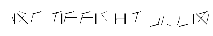 NONFrequency Frequency10020 Font UPPERCASE