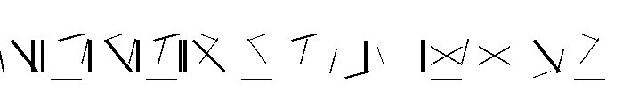NONFrequency Frequency10020 Font UPPERCASE