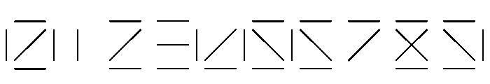 NONFrequency Frequency2020 Font OTHER CHARS