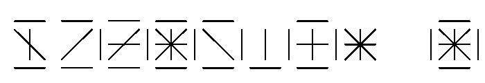 NONFrequency Frequency2020 Font OTHER CHARS