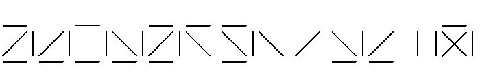 NONFrequency Frequency2020 FONT