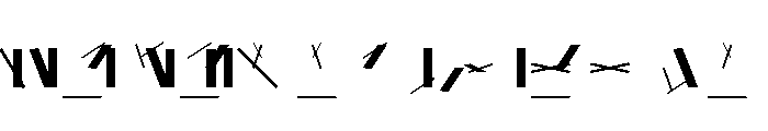 NONFrequency Frequency25020 Font UPPERCASE