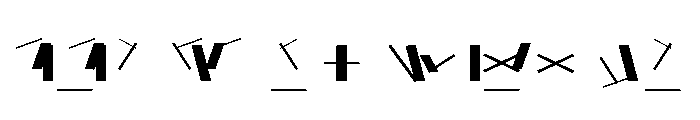 NONFrequency Frequency30020 Font LOWERCASE