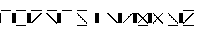 NONFrequency Frequency40020 Font LOWERCASE