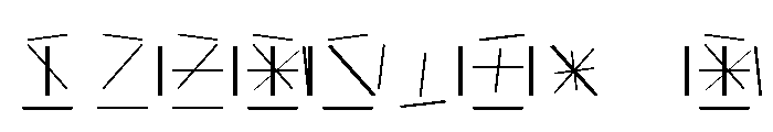 NONFrequency Frequency6020 Font OTHER CHARS