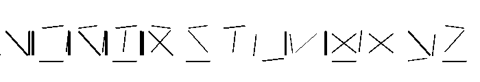 NONFrequency Frequency6020 Font UPPERCASE