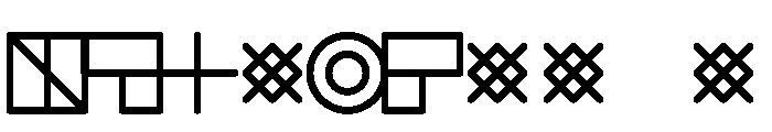NONSection Outline30 Font OTHER CHARS