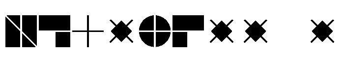 NONSection Solid15 Font OTHER CHARS