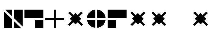 NONSection Solid30 Font OTHER CHARS