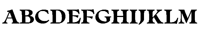 No3Series Bold Font UPPERCASE