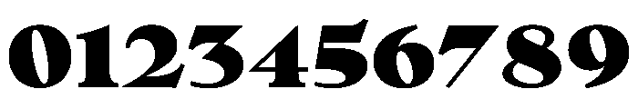 No3Series Heavy Instance Font OTHER CHARS