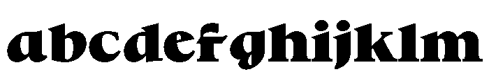 No3Series Heavy Instance FONT