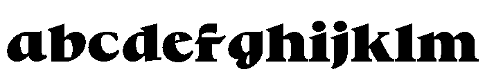 No3Series Heavy FONT
